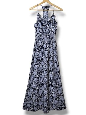 Banana Republic Factory Black & White Maxi Dress Size 4